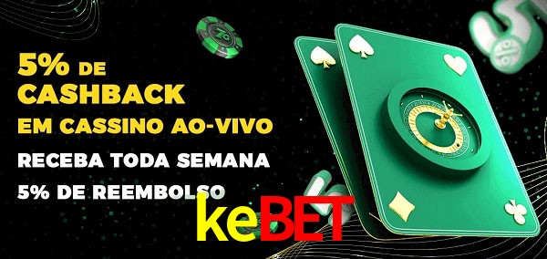 Promoções do cassino ao Vivo kebet